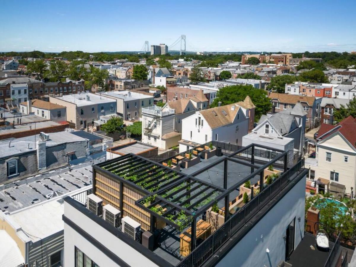ניו יורק Nyc Skyline Views, Sauna & Rooftop - Romantic Escape At "Brooklyn Bay Lofts" מראה חיצוני תמונה