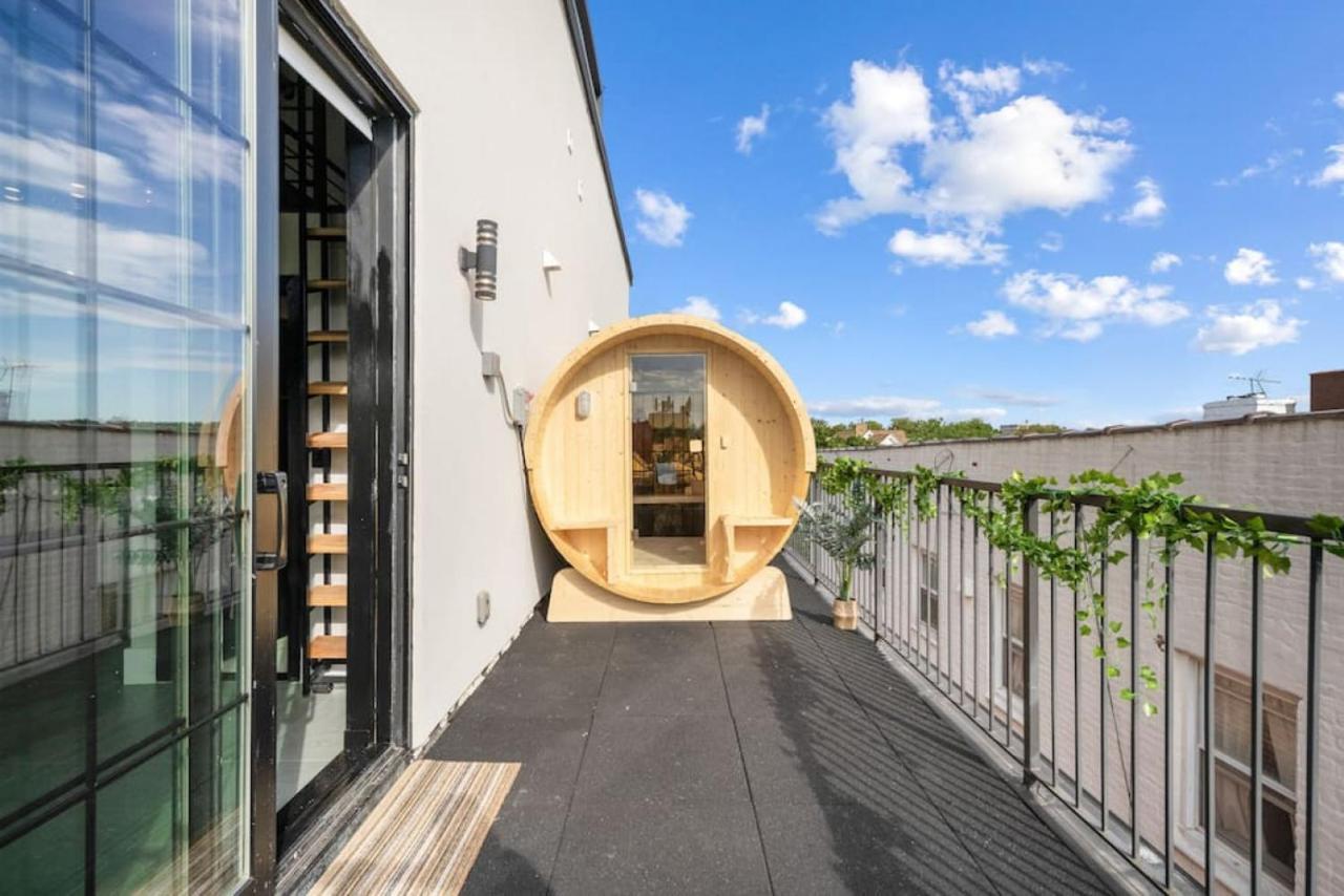ניו יורק Nyc Skyline Views, Sauna & Rooftop - Romantic Escape At "Brooklyn Bay Lofts" מראה חיצוני תמונה